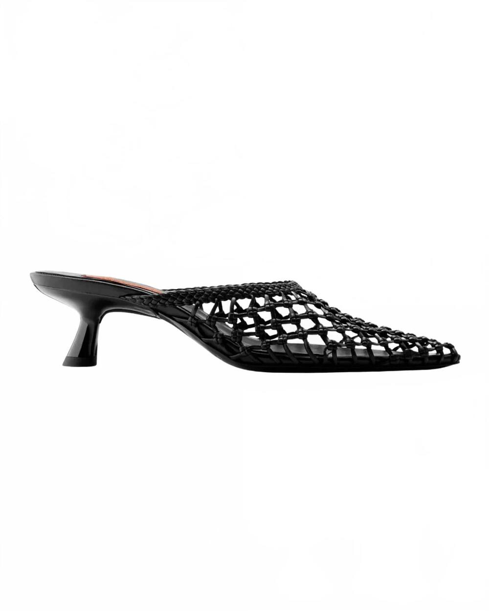 NEW SIMON MILLER women's knotted gala mule in black